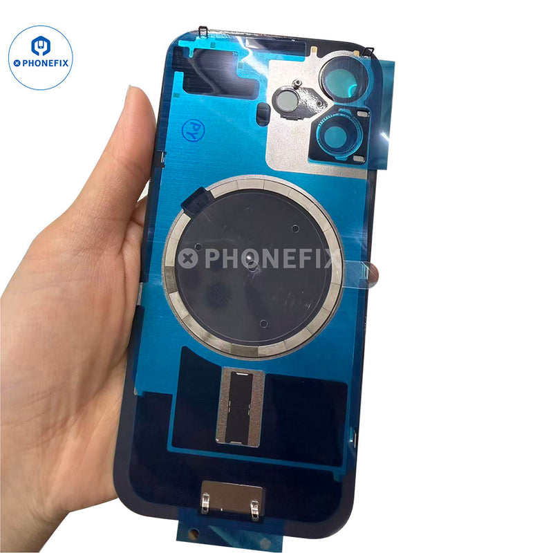 Phone Rear Cover Glass With Magsafe Magnet For iPhone 17/Air/17 Pro Max