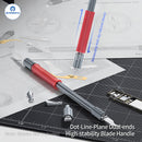 QianLi Double-ended Clamping Handle Dot-Line-Plane Blade