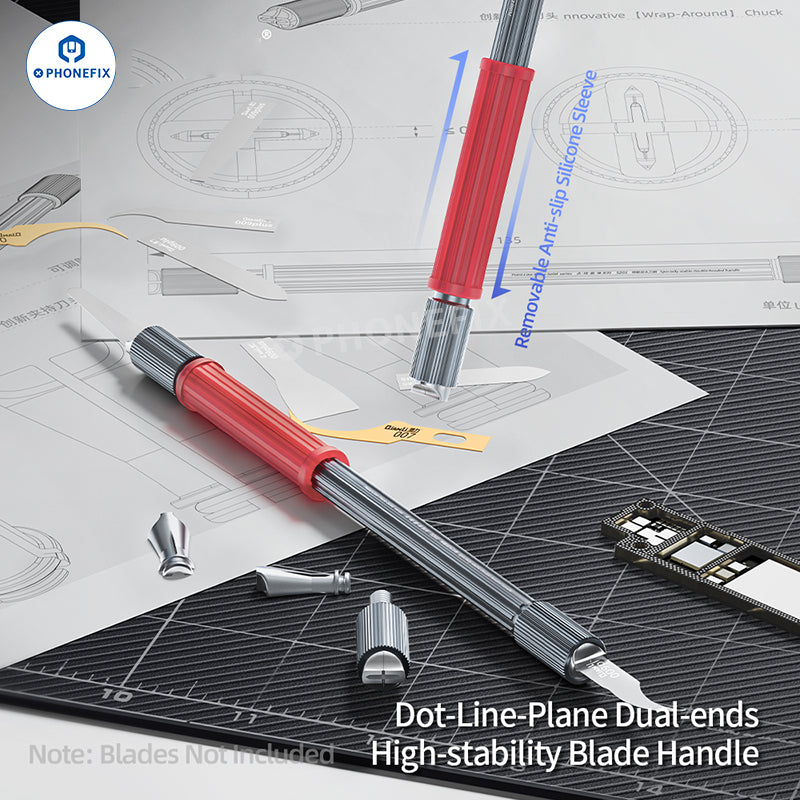 QianLi Double-ended Clamping Handle Dot-Line-Plane Blade