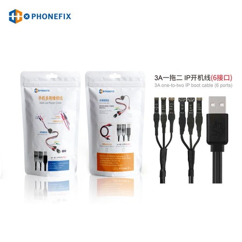 WL-638 iPhone Android Intelligent Control Boot Power Supply Test Cable