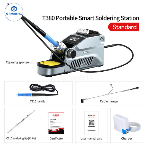 AIXUN T380 Smart Portable Soldering Station Phone BGA Welding Repair