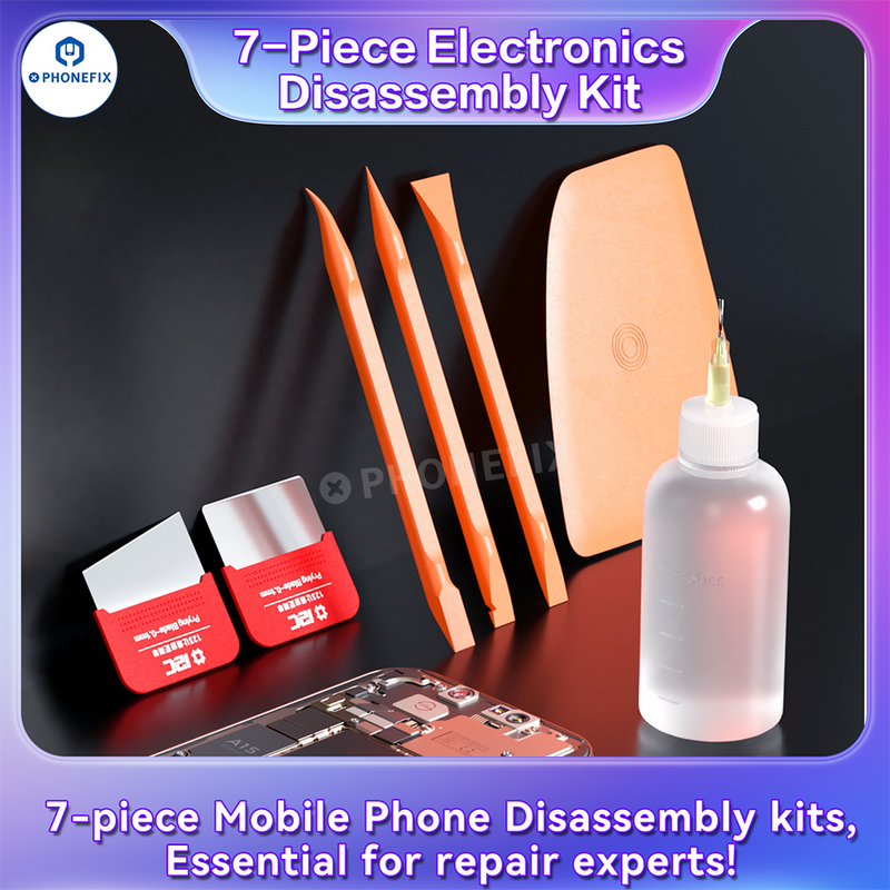 i2C 7 IN 1 Smart Phone LCD Screen Battery Removal Opening Tool Set