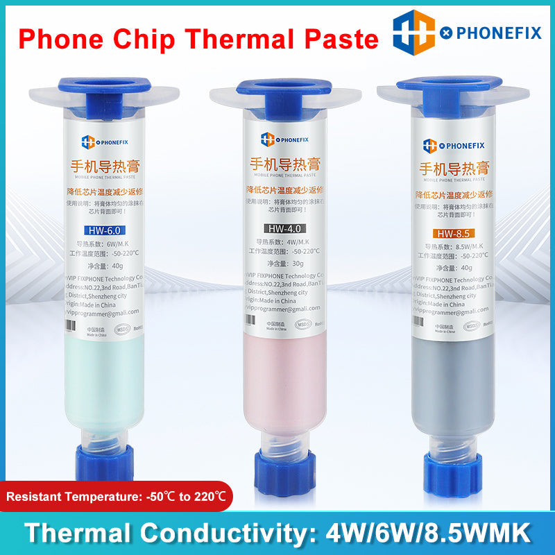 PHONEFIX Car Chip Thermal Paste  Phone CPU Heat Sink Grease