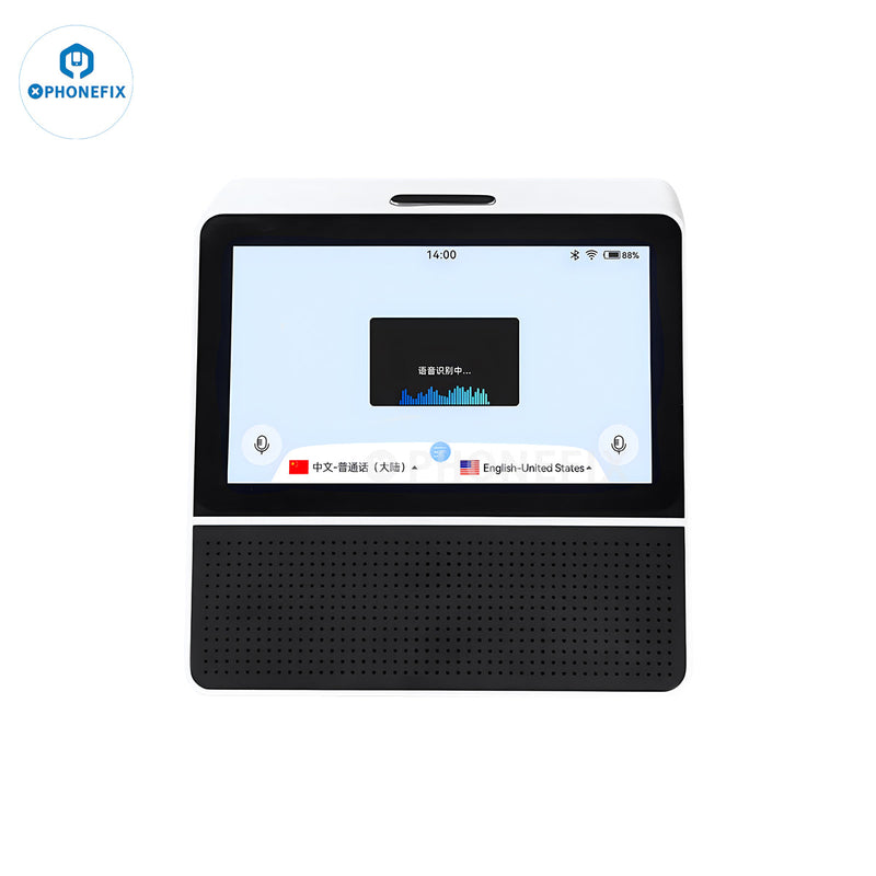 RK-X7 Portable Multi Language Dual Screen Translator Machine