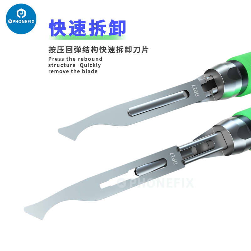 Blade For Rework Mijing KC8 CPU IC Quicky Remove Glue Rework Blade Kit