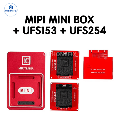 MiPiTester MINI Tester Box UFS eMMC chips Read Write Programmer