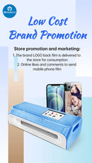 Flexible Hydrogel Film Auto Cutting Machine Phone Glass Protect Film Cutter