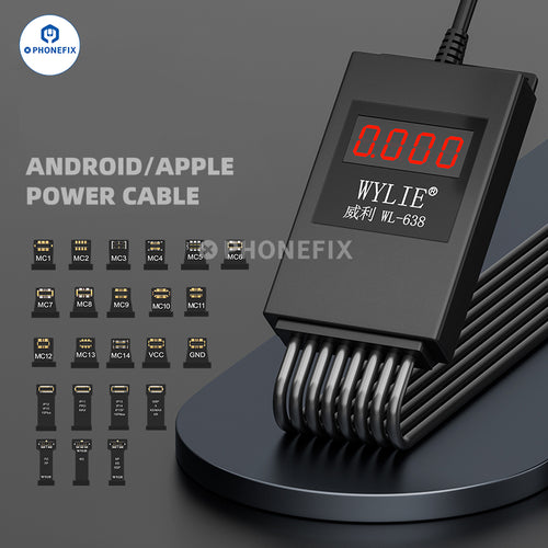 WL-638 iPhone Android Intelligent Control Boot Power Supply Test Cable