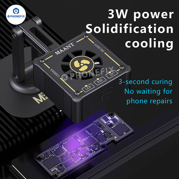 Aixun UV Lamp Phone Motherboard UV Glue Curing Light With Fan