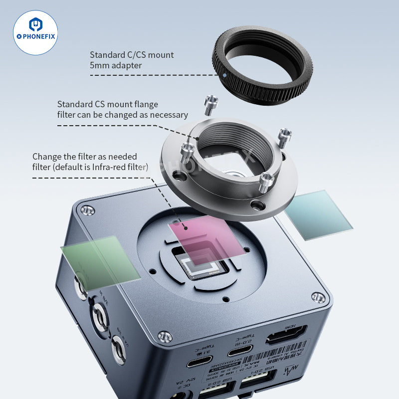Qianli Gorilla Super Cam Ai Camera Auxiliary Barlow Lens 0.5X 0.7X