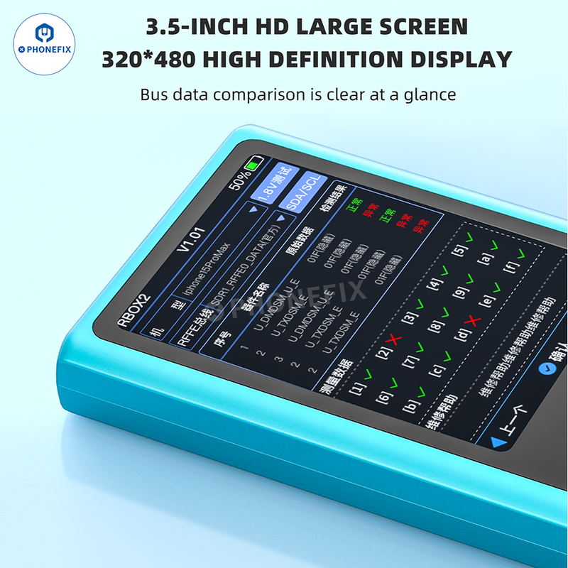 JCID RBOX2 Bus Analyzer For Phone Signal Failure Detection
