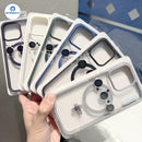 Magnetic Phone Case With Camera Lens Film For iPhone 6-16 Pro Max