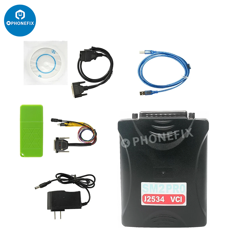 SM2 PRO J2534 VCI Pcmflash Programmer ECU Data Read Write Tool