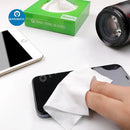 50pcs 95*95mm cleaning Non Dust Cloth Phone Screen Cleaning Cloth