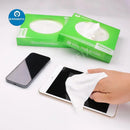50pcs 95*95mm cleaning Non Dust Cloth Phone Screen Cleaning Cloth