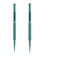 2UUL Green Titanium Alloy Tweezers For Phone Motherboard IC Repair