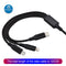 3 in 1 Multi Micro USB Type C Charging USB Cable for iPhone Android