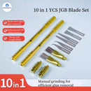 YCS JGB Blade Brush Set Phone Back Glass BGA Chip Gule Remover Tool