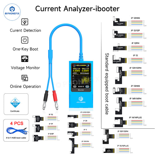JCID iBooter Current Analyzer Voltage Monitor Quickly Locate Fault Points