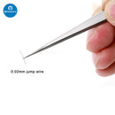 2UUL Extra Fine Point 3D Tweezers For Phone Precision IC Repair