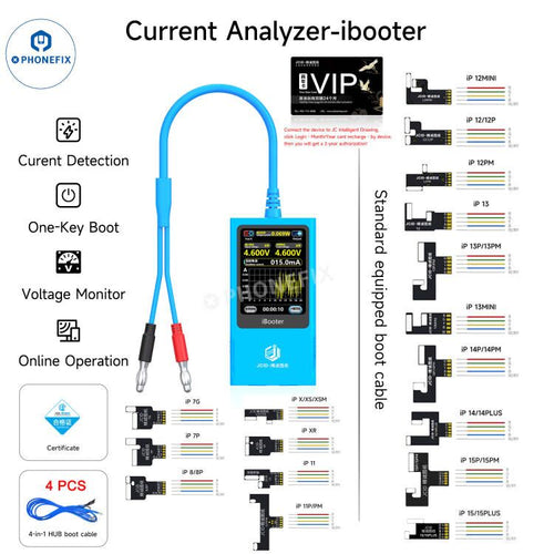 JCID iBooter Current Analyzer Voltage Monitor Quickly Locate Fault Points