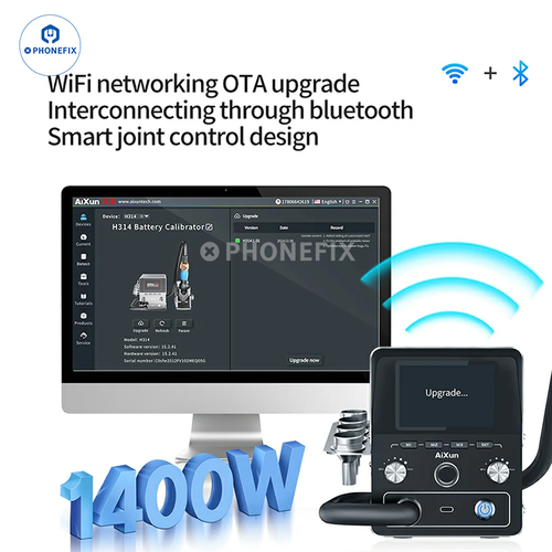 AiXun H314 Intelligent Digital Hot Air Gun Rework Station