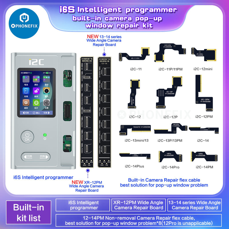 i2C Flex Cable For iPhone 11-14 Pro Max Camera Repair