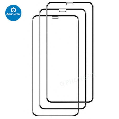 For iPhone X-14 Pro Max Tempered Glass Screen Protector 3PCS