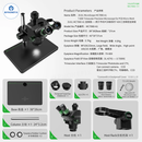 2UUL MC7060-A1 Trinocular Microscope ECU Chips Soldering Repair