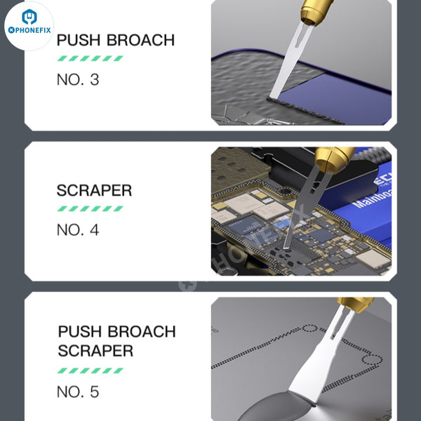 Mechanic MCN Series 008 Degumming Blade Hand Polishing Blade