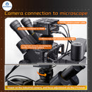 QianLi Gorilla Trinocular Stereo Microscope 6.5X-58X