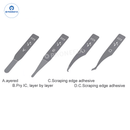 XZZ D004 IC Glue Removal Blade Phone CPU ECU IC Polishing Tool