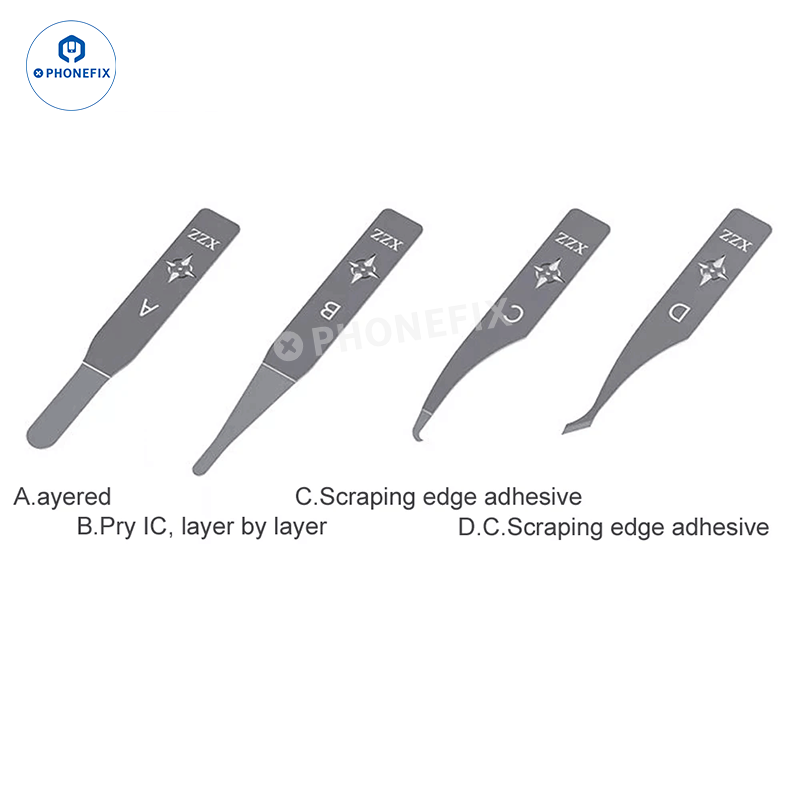 XZZ D004 IC Glue Removal Blade Phone CPU ECU IC Polishing Tool