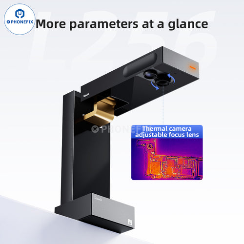 QianLi L256 iStele Dual-spectral Thermal Camera PCB fault Detection