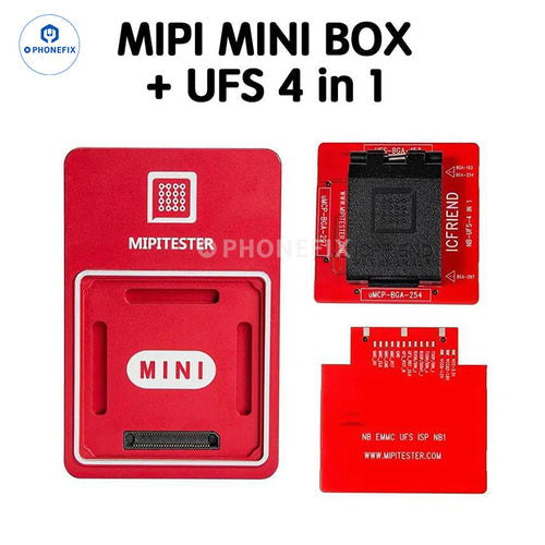 MiPiTester MINI Tester Box UFS eMMC chips Read Write Programmer