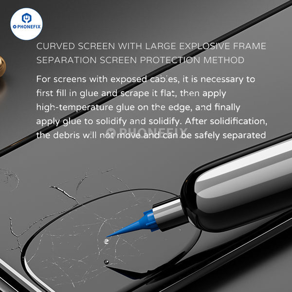 iFixes UV Glue Adhesive Fixes Phone Frame Screen Back Cover