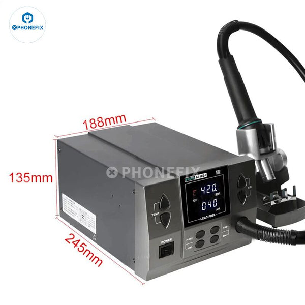 SUGON 8610D+ Intelligent Digital Display Hot Air Gun Soldering Station