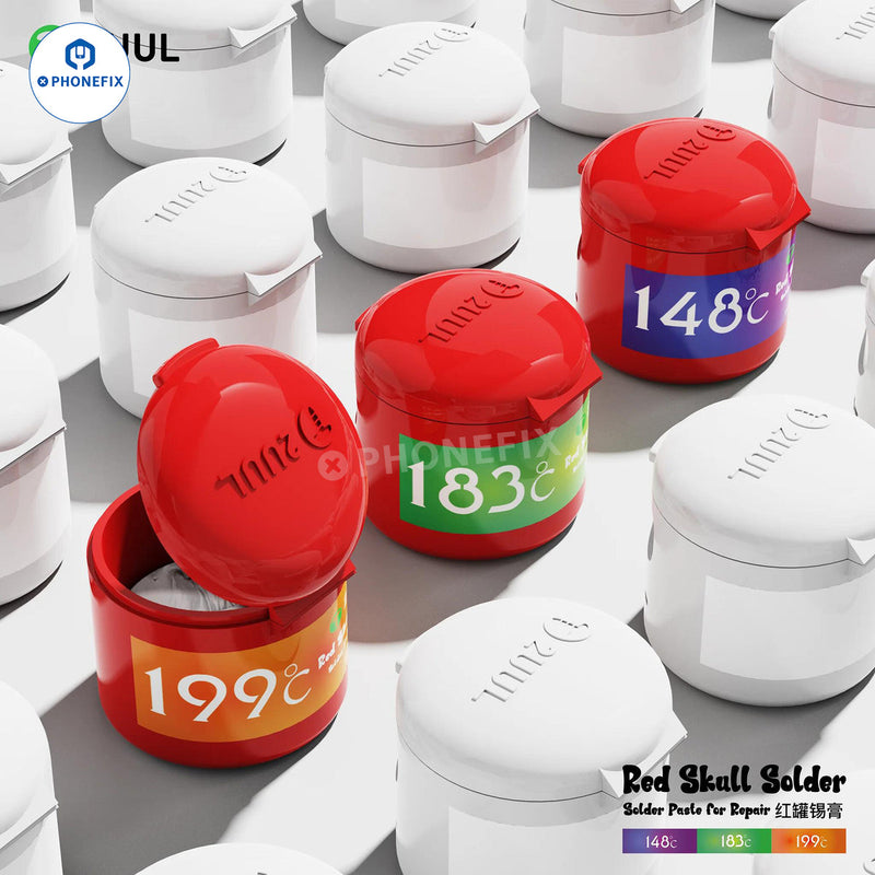 2UUL Red Skull Solder Paste PCB BGA Chip Soldering Repair