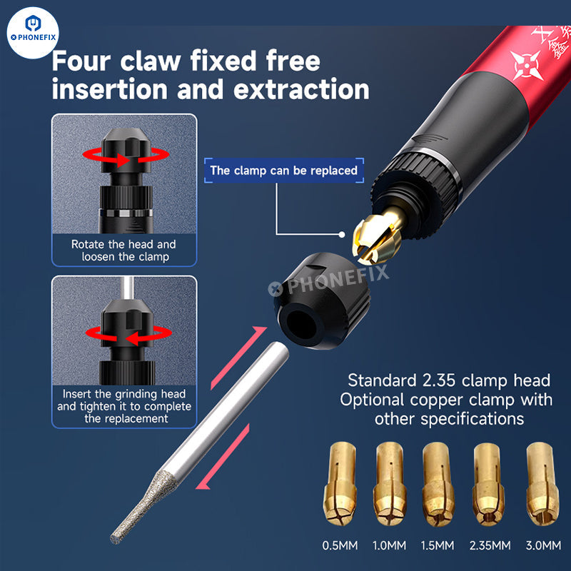 XZZ Z1 Pro Electric Smart Polishing Grinding Pen IC Remover Cutter