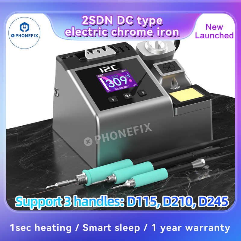 i2C 2SDN Soldering Station with T115 T210 T245 Soldering Handle