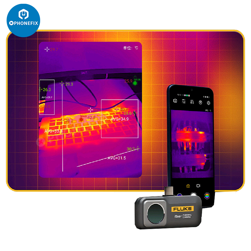 Fluke iSee Thermal Imager Camera Motherboard Fault Diagnostic Tool