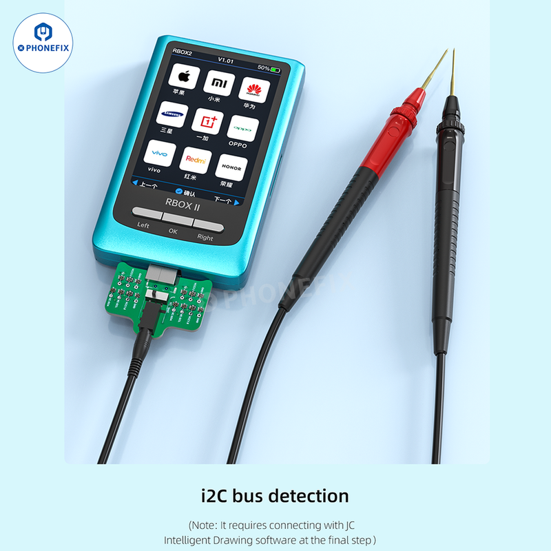 JCID RBOX2 Bus Analyzer For Phone Signal Failure Detection