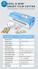 Flexible Hydrogel Film Auto Cutting Machine Phone Glass Protect Film Cutter