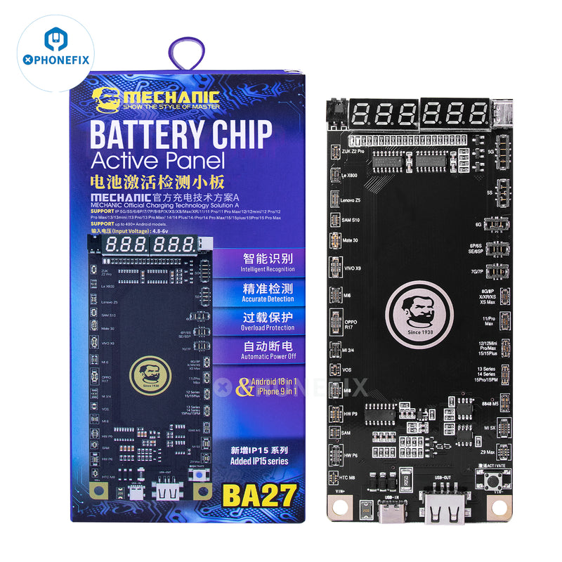 Mechanic BA27 Battery Activation Charging Board For iPhone 13 PRO Max