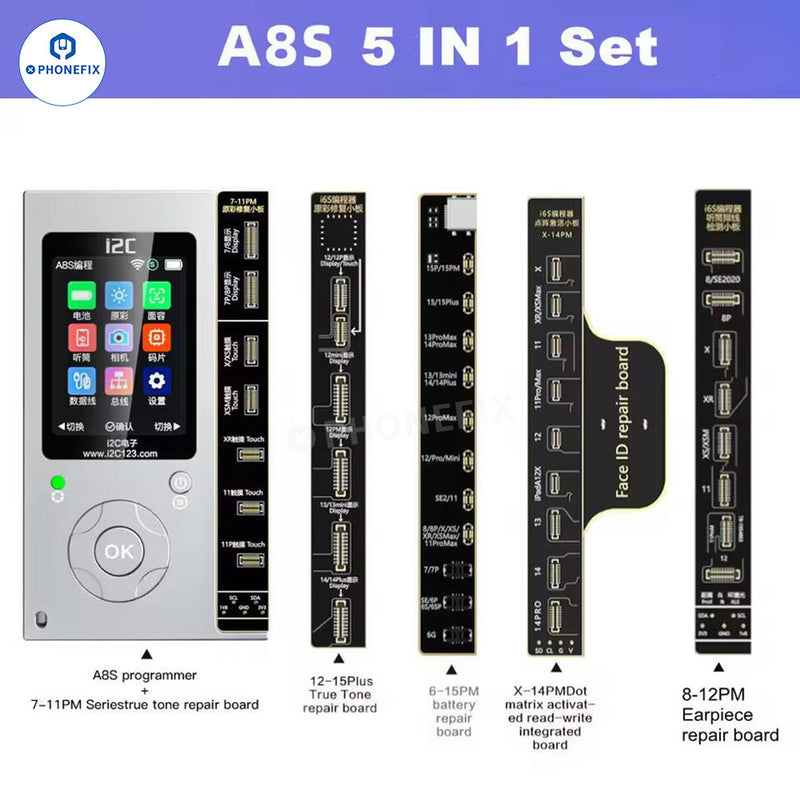 i2C A8S Programmer Original Screen True Tone repair For iPhone 6-16 Pro Max
