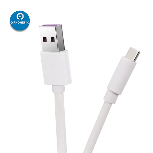 5A USB Type C Cable for Huawei Samsung Xiaomi USB Fast Charge Cable