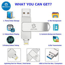 Wifi USB Flash Drive 256G 128G Upgrade iPhone iPad Memory storage
