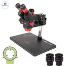 YCS 6558X 71 Ultra Trinocular Zoom Stereo Microscope BGA Chip Repair
