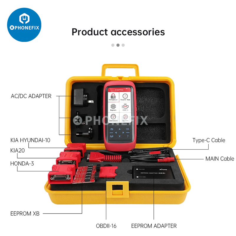 X100 Pro2 OBD2 Auto Key Programmer Diagnostic Tool