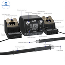 GVM T210D Smart Digital Display Double Soldering Station BGA IC repair